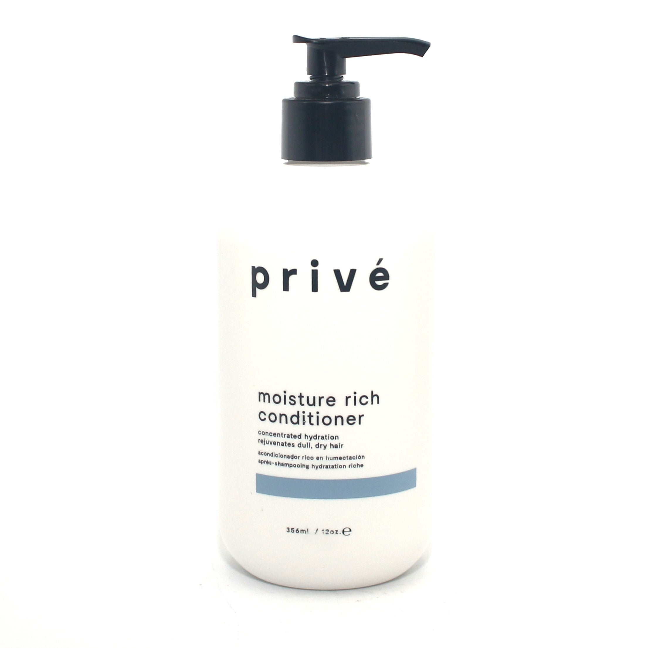 Prive Moisture Rich Conditioner 12 oz