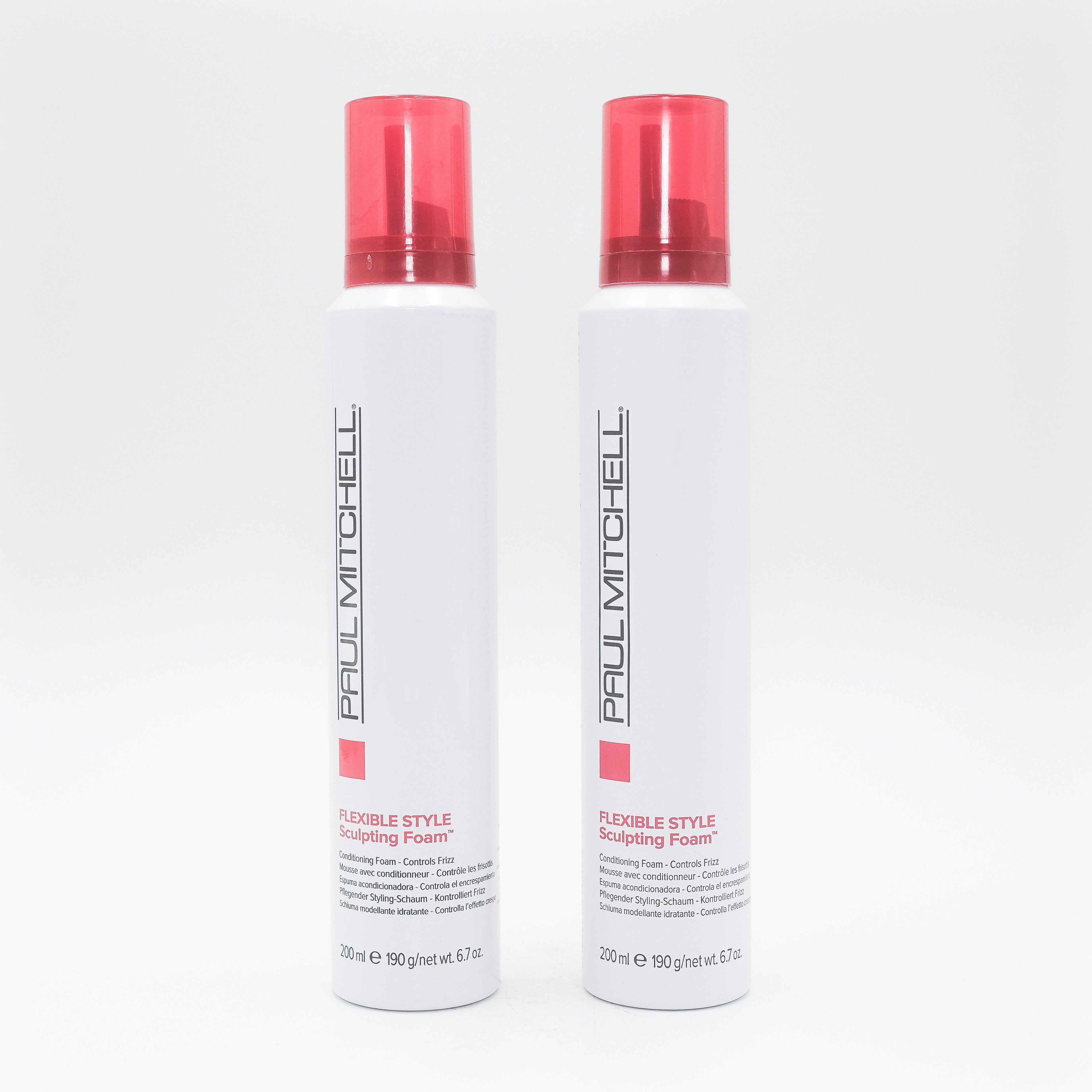 Paul Mitchell Flexible Style Sculpting Foam 6.7 oz (Pack of 2)