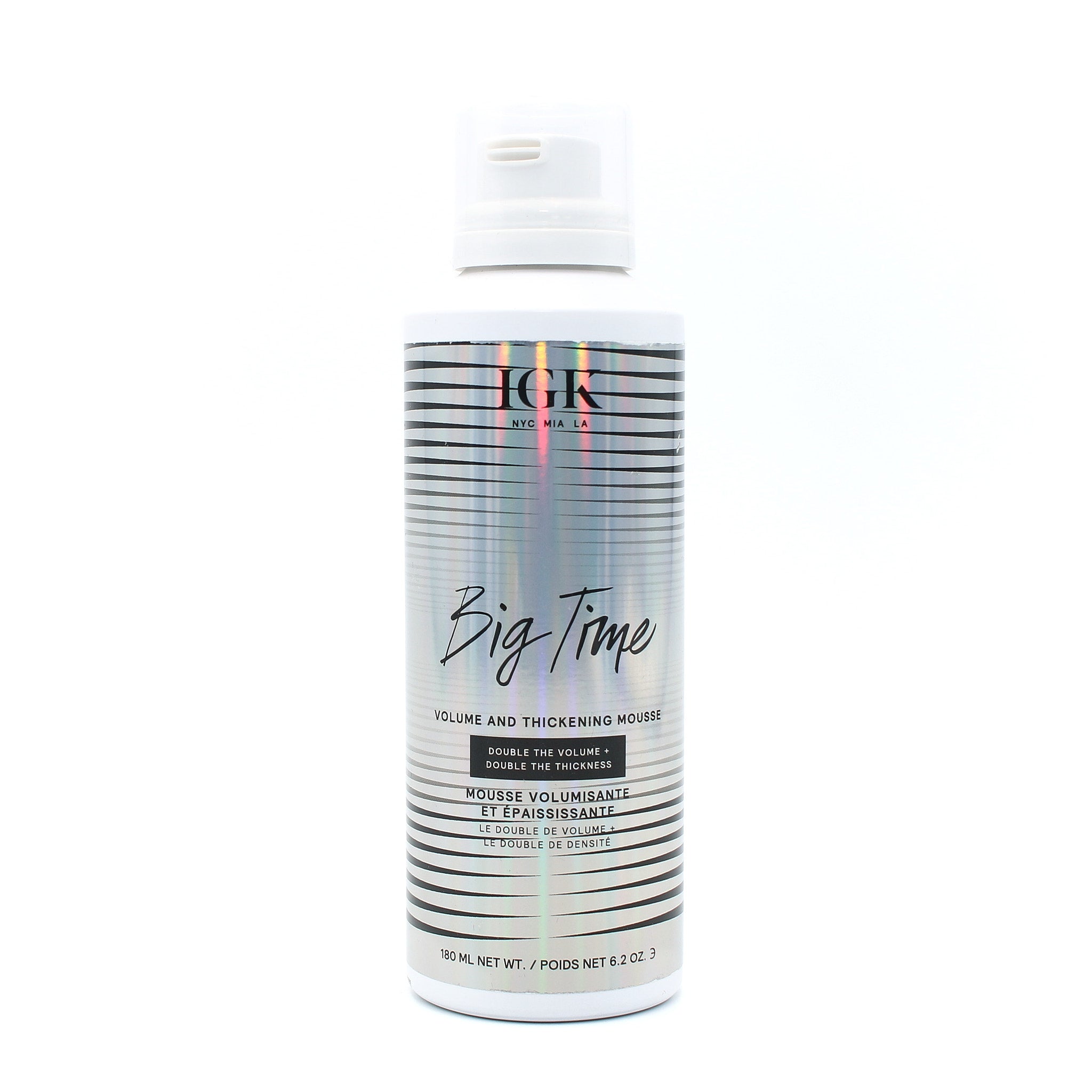 IGK Big Time Volume and Thickening Mousse 6.2 oz