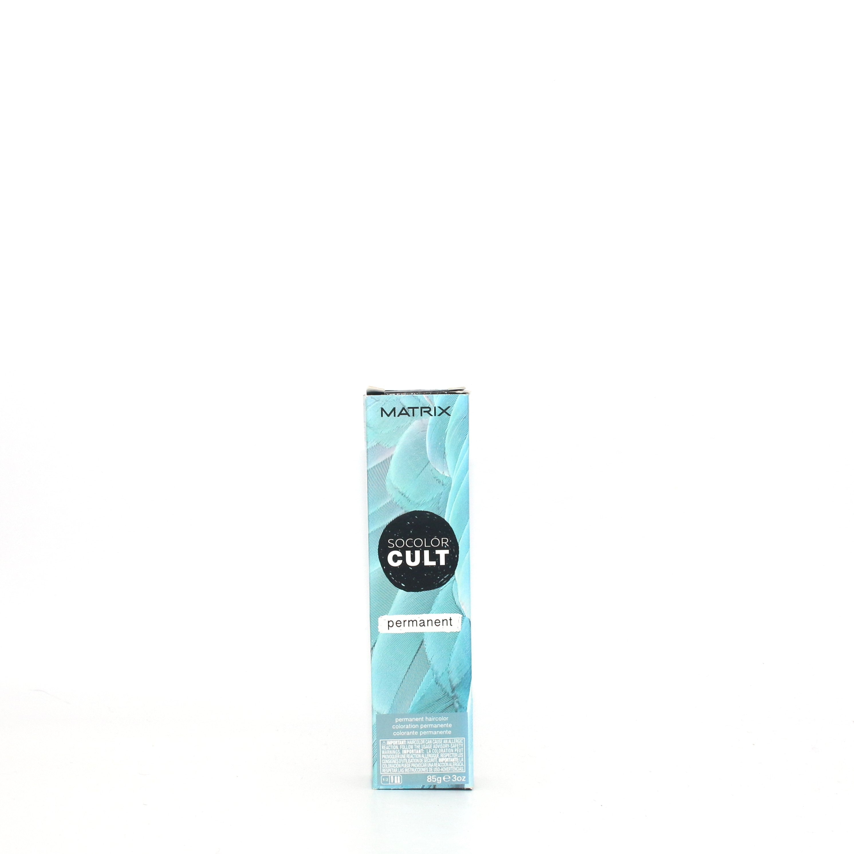 Matrix SoColor Cult Demi Perm Haircolor - Dusty Teal - Pack of 1 with Sleek  Comb 