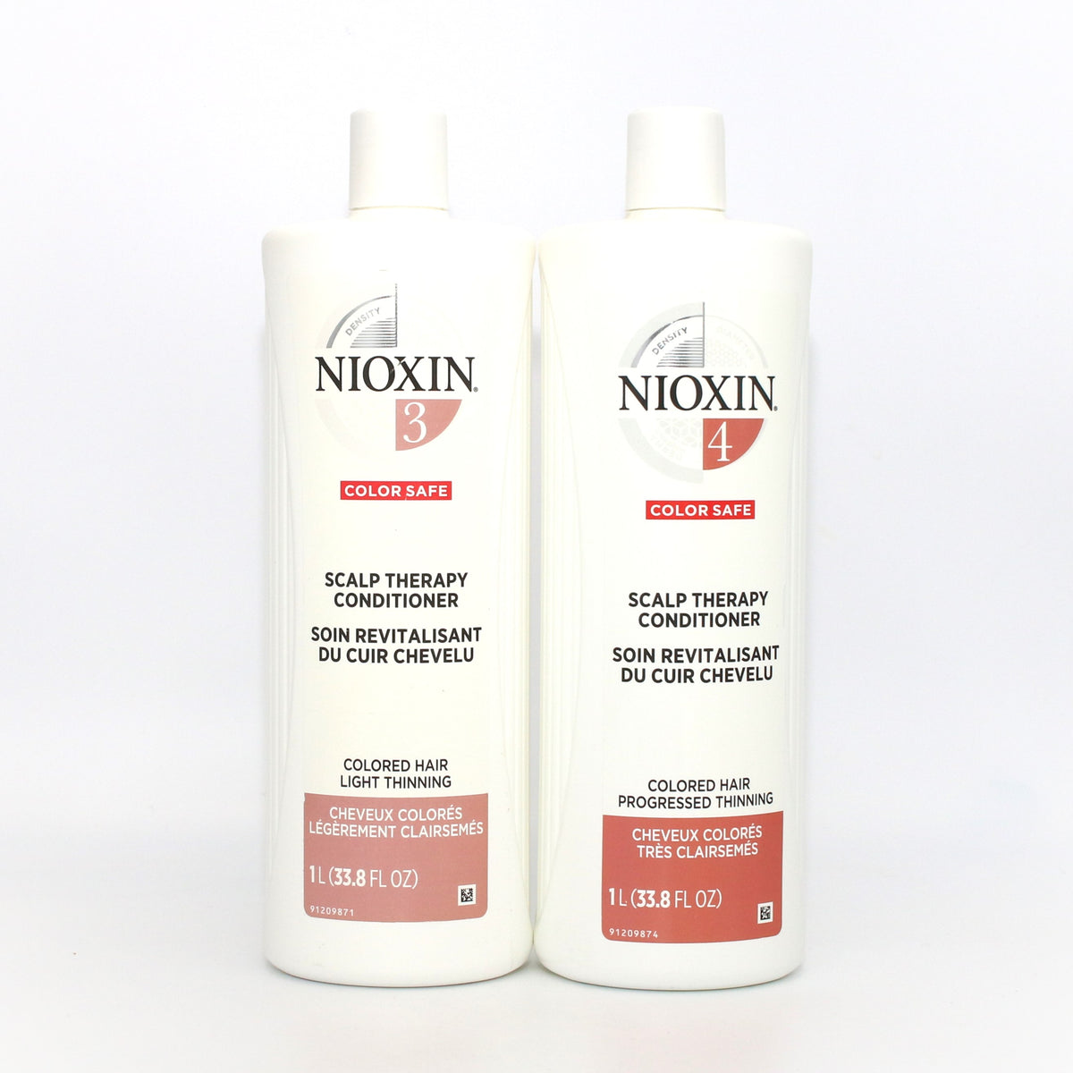 NIOXIN 3 Cleanser Shampoo &amp; Scalp Therapy Conditioner Duo 33.8 oz