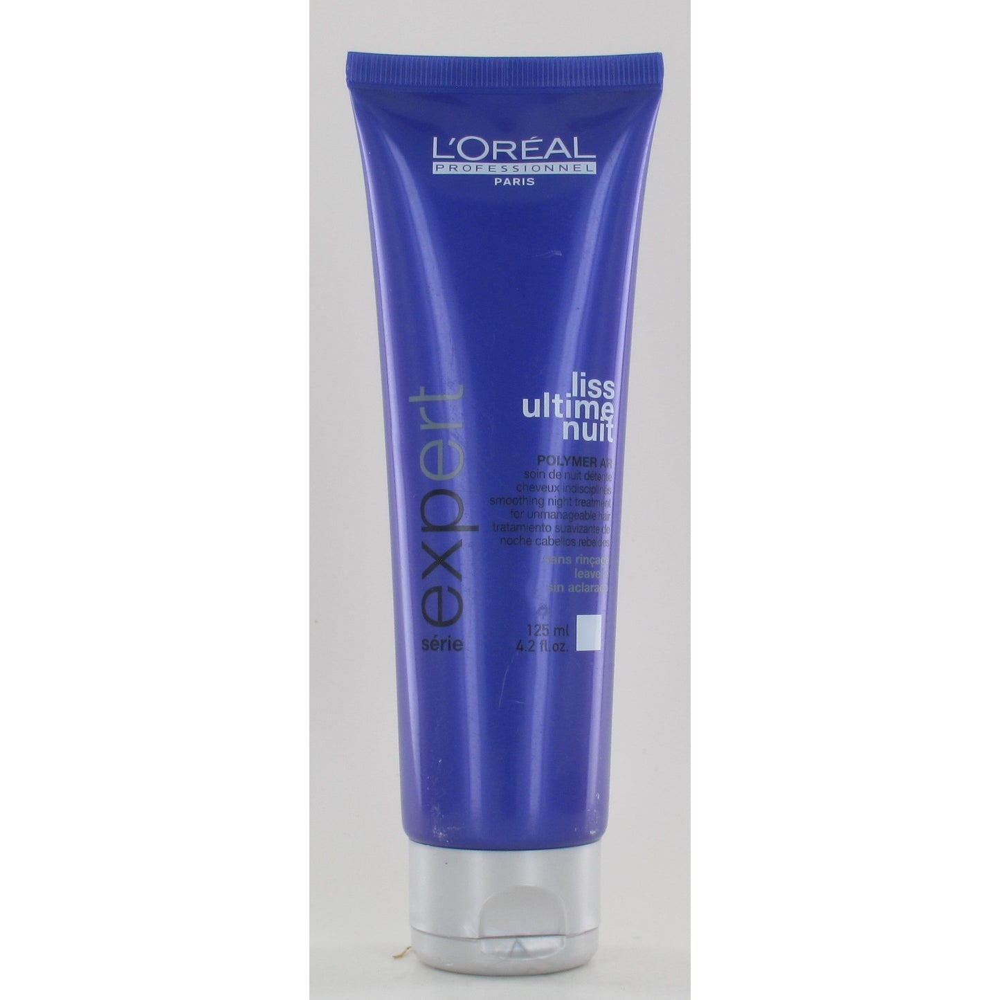 Loreal Liss Ultime Nuit Polymer AR Smoothing Night Treatment 4.2 Oz