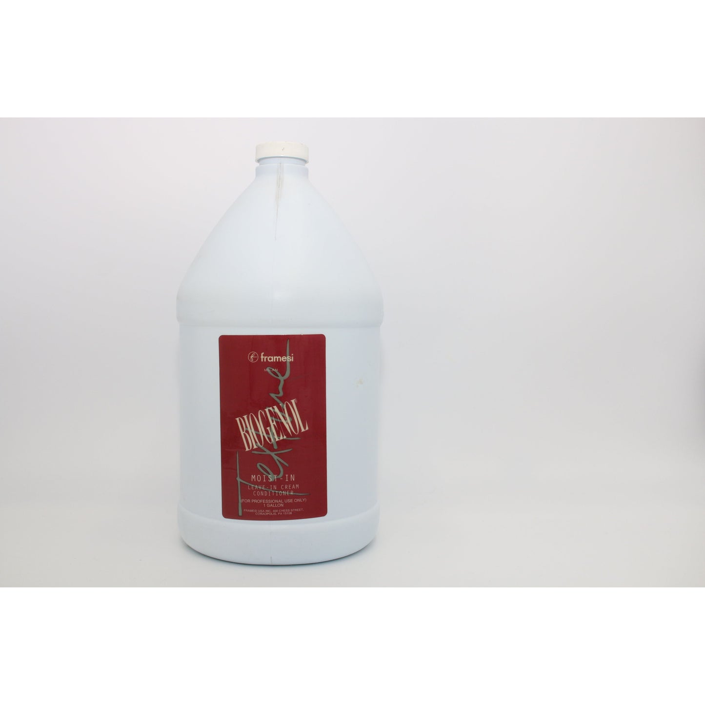 Framesi Biogenol Texture Moist In Leave In Cream Conditioner 1 Gallon