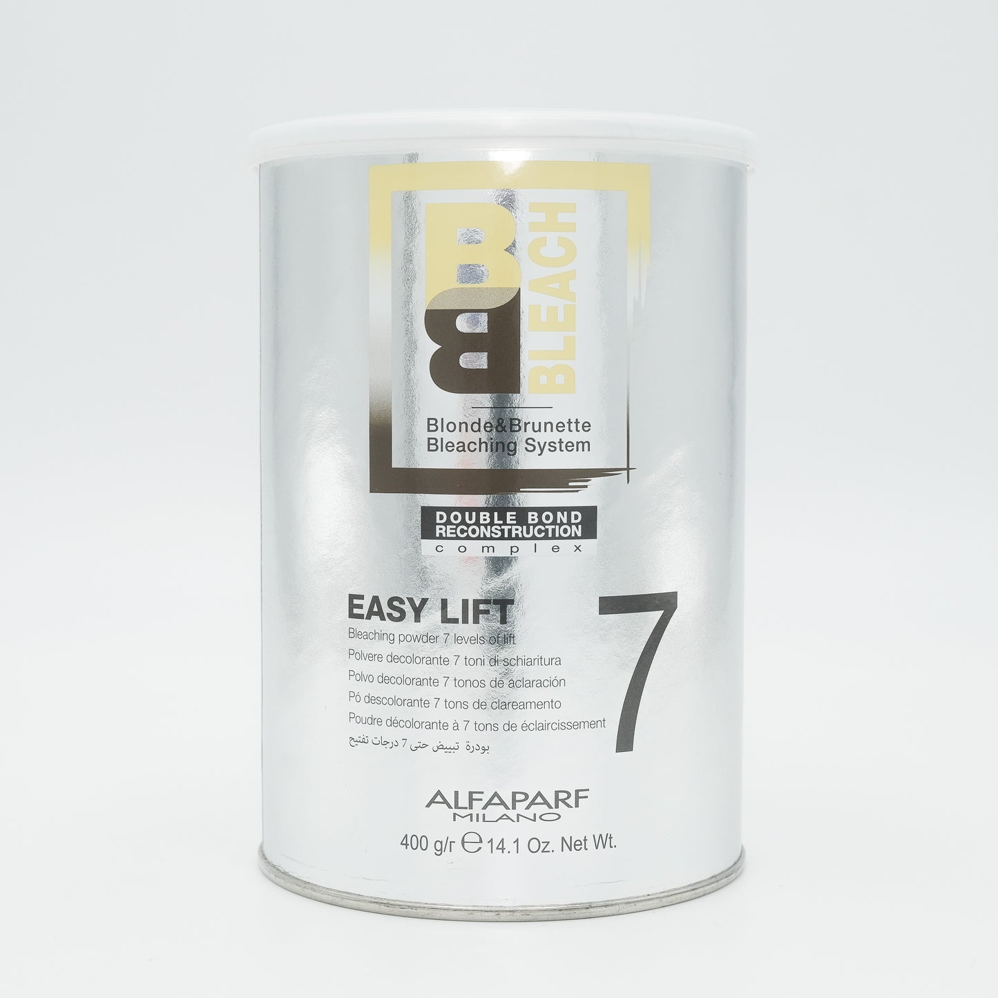 ALFAPARF BB Bleaching System Easy Lift 7 Bleach Powder 14.1 oz (Pack of 2)