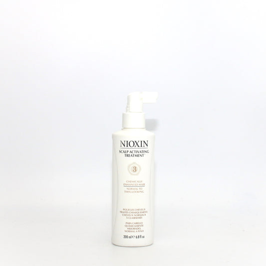 NIOXIN Scalp Activating Treatment 3 Chemically Enhanced Hair 6.8 oz