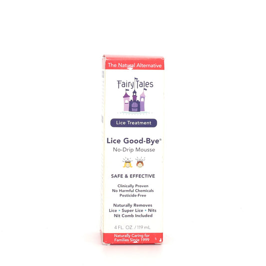 FAIRY TALES Lice Goodbye No Drip Mousse 4 oz