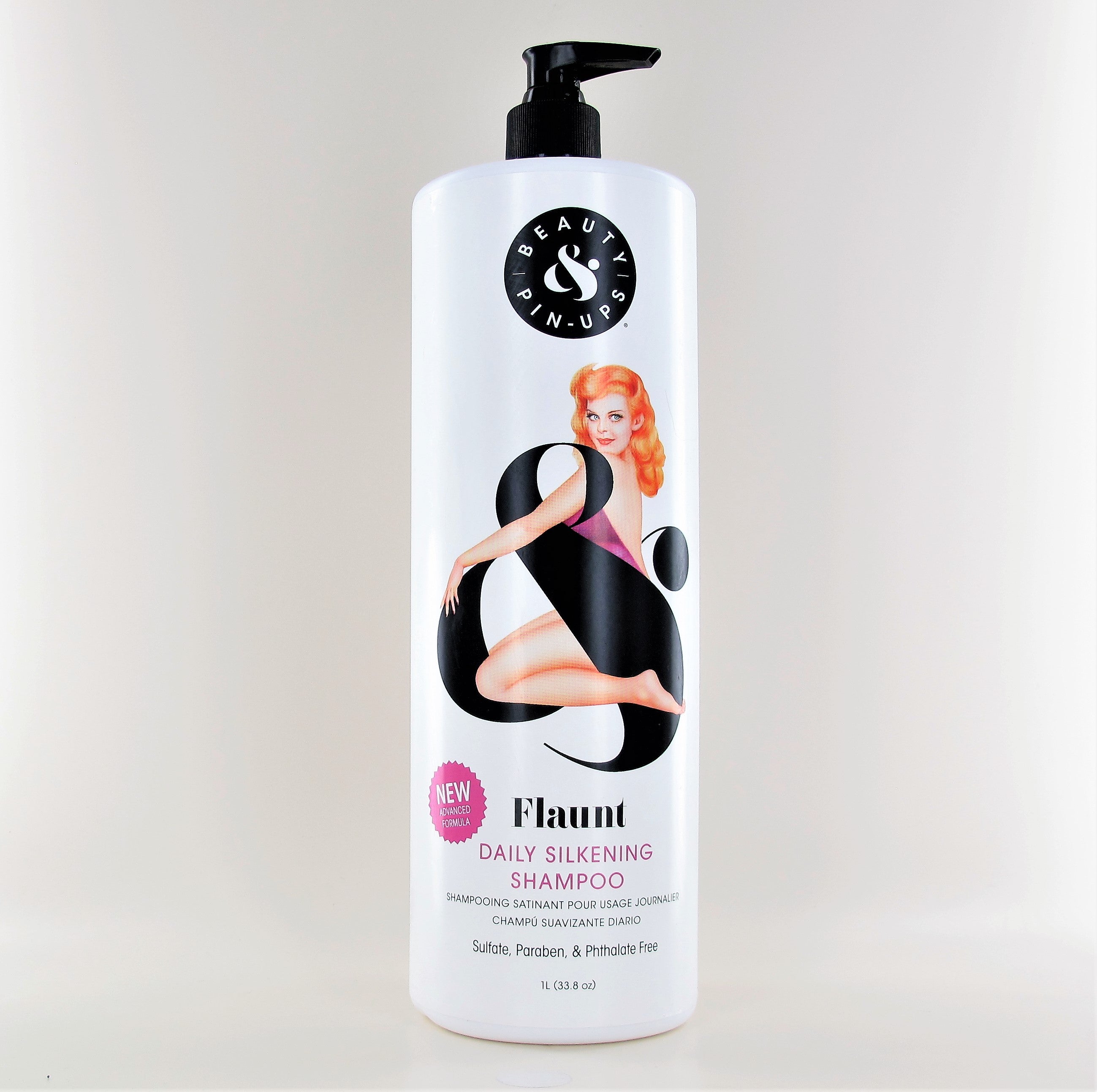 Beauty & Pin Ups Flaunt Daily Silkening Shampoo 33.8 fl oz