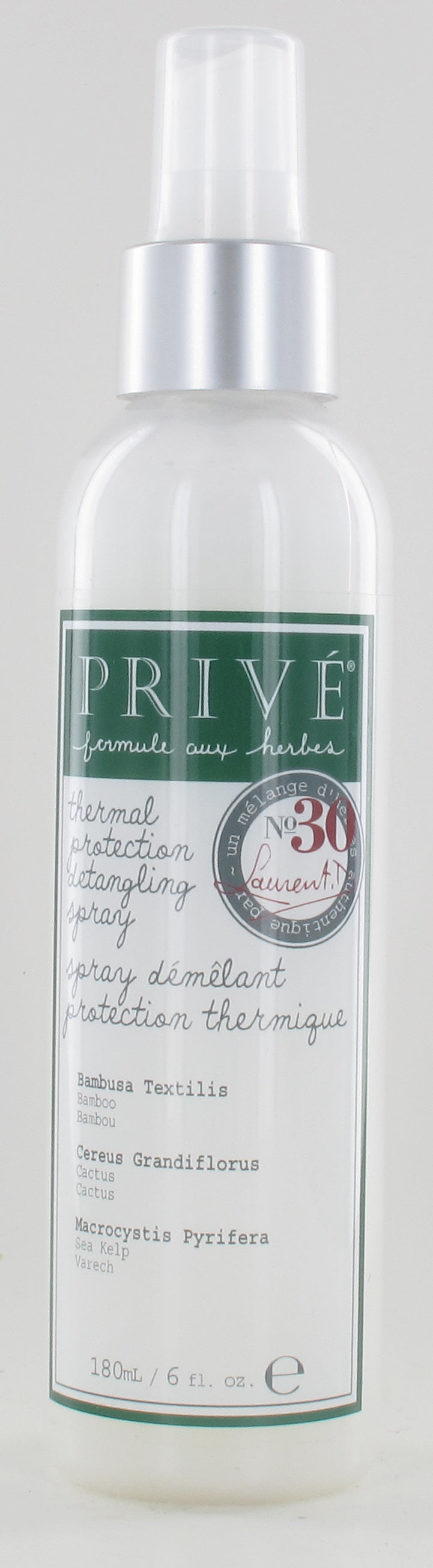 Prive No 30 Thermal Protection Detangling Spray 6 Oz