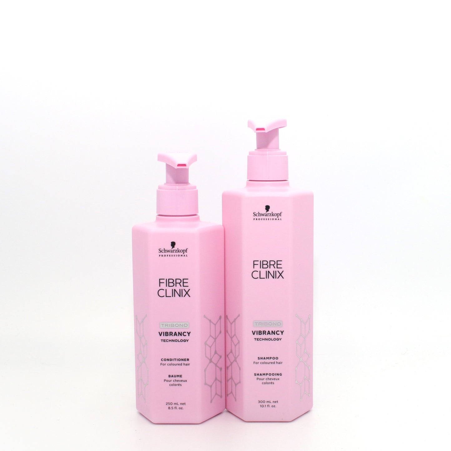 Schwarzkopf Fibre Clinix Vibrancy Shampoo 10.1 oz & Conditioner 8.5 oz Set