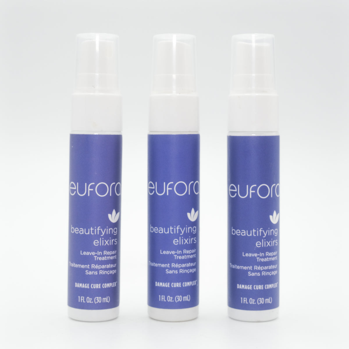 EUFORA Beautifying Elixers Leave In Treatment (Set of 3) 1 oz