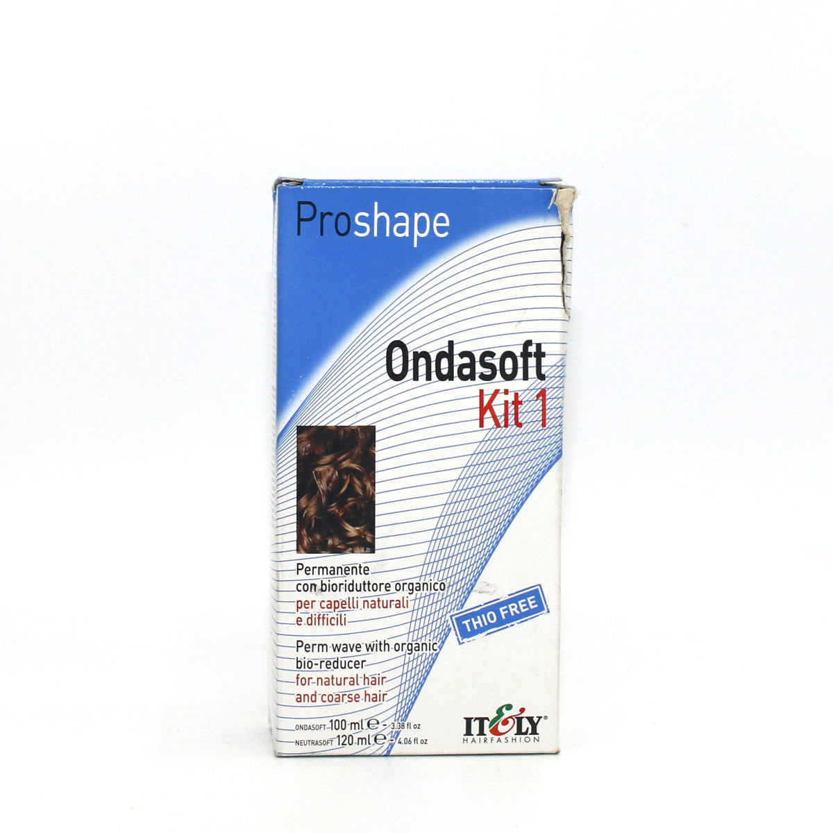 Itely Proshape Ondasoft Kit 1 Permanent Perm Wave for Natural and Coarse Hair