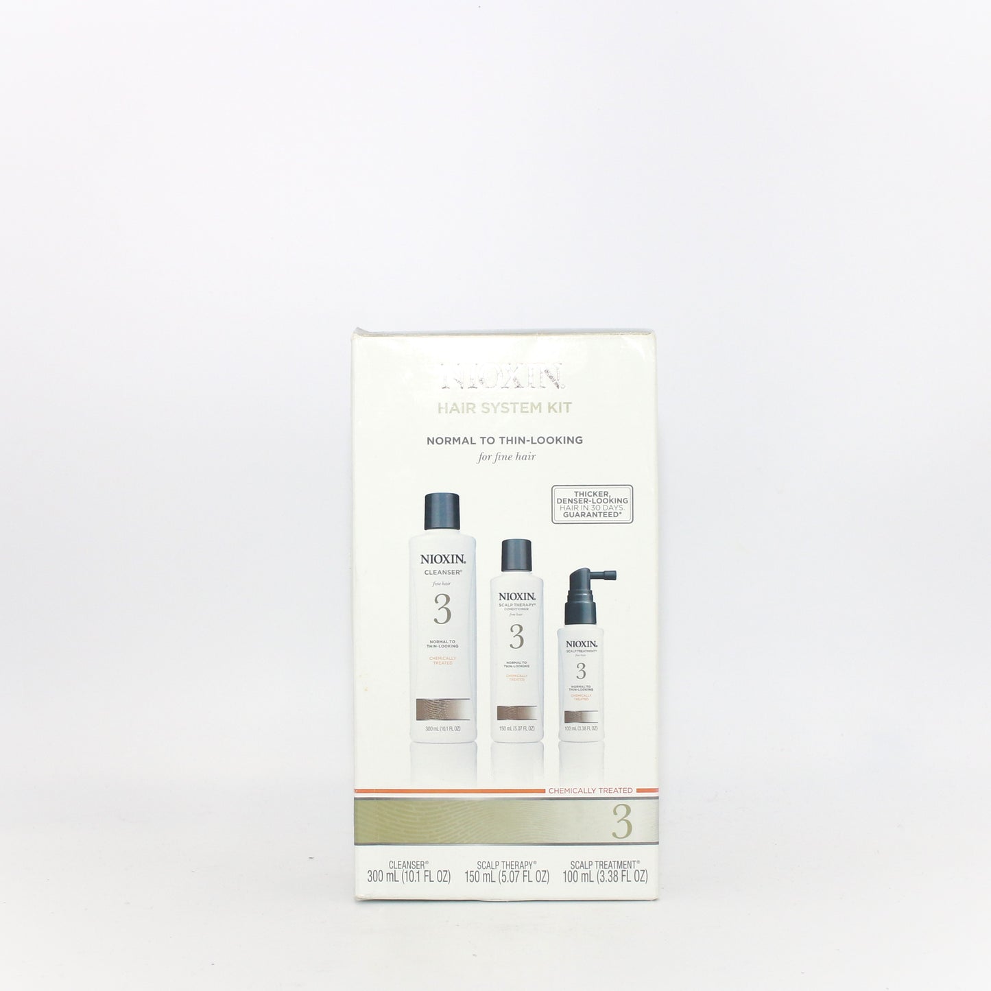 NIOXIN Hair System 3 Kit Normal to Thing Looking for Fine Hair