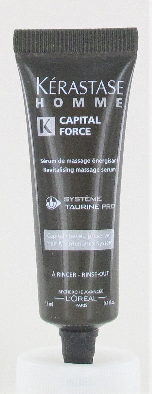 Kerastase Homme Capital Force Revitalizing Massage Serum, 0.4 oz