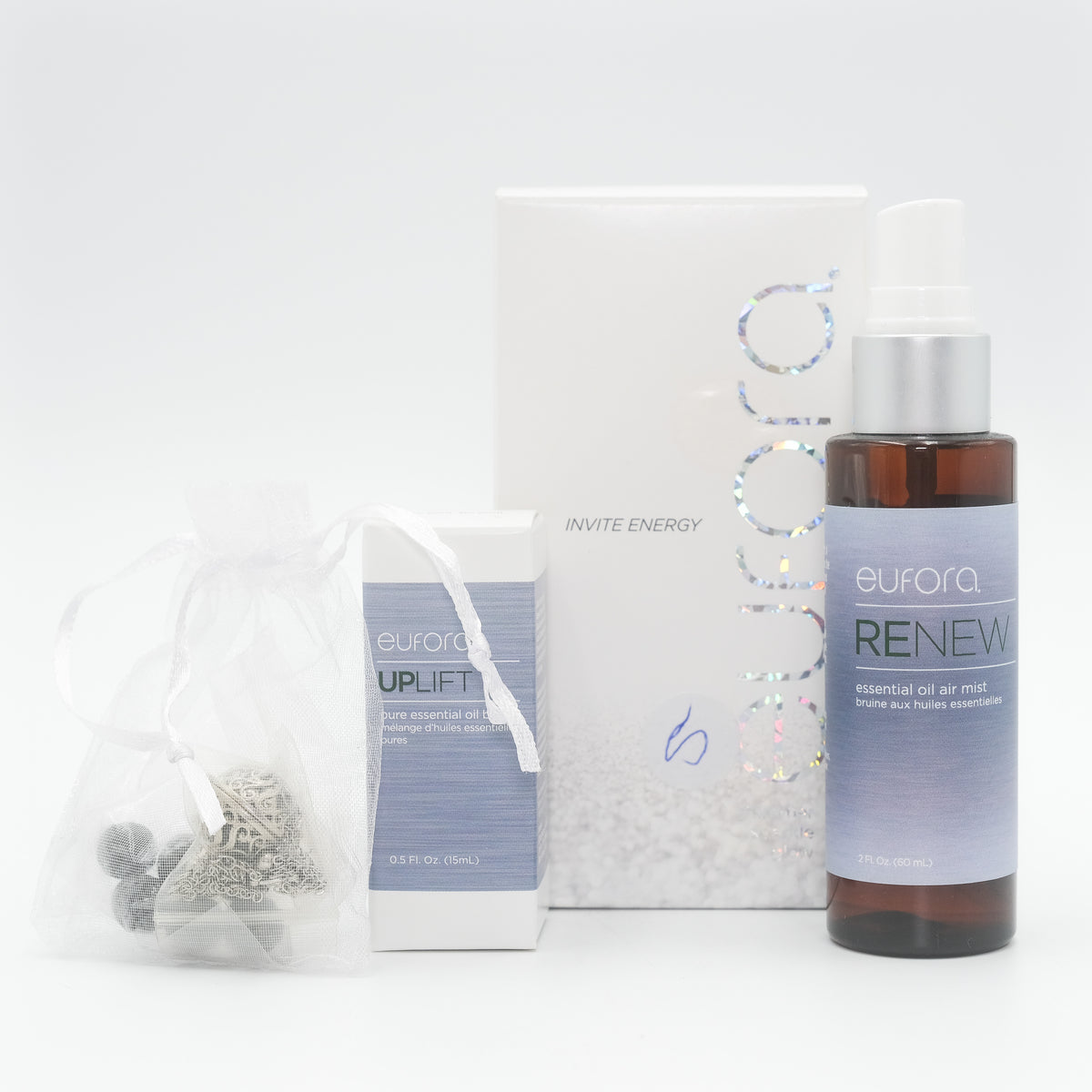 EUFORA Aroma Therapy Shimmer Glow Invite Energy Gift Set