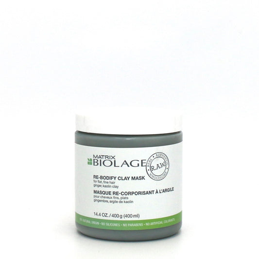 MATRIX Biolage R.A.W. Re Bodify Clay Mask 14.4 oz