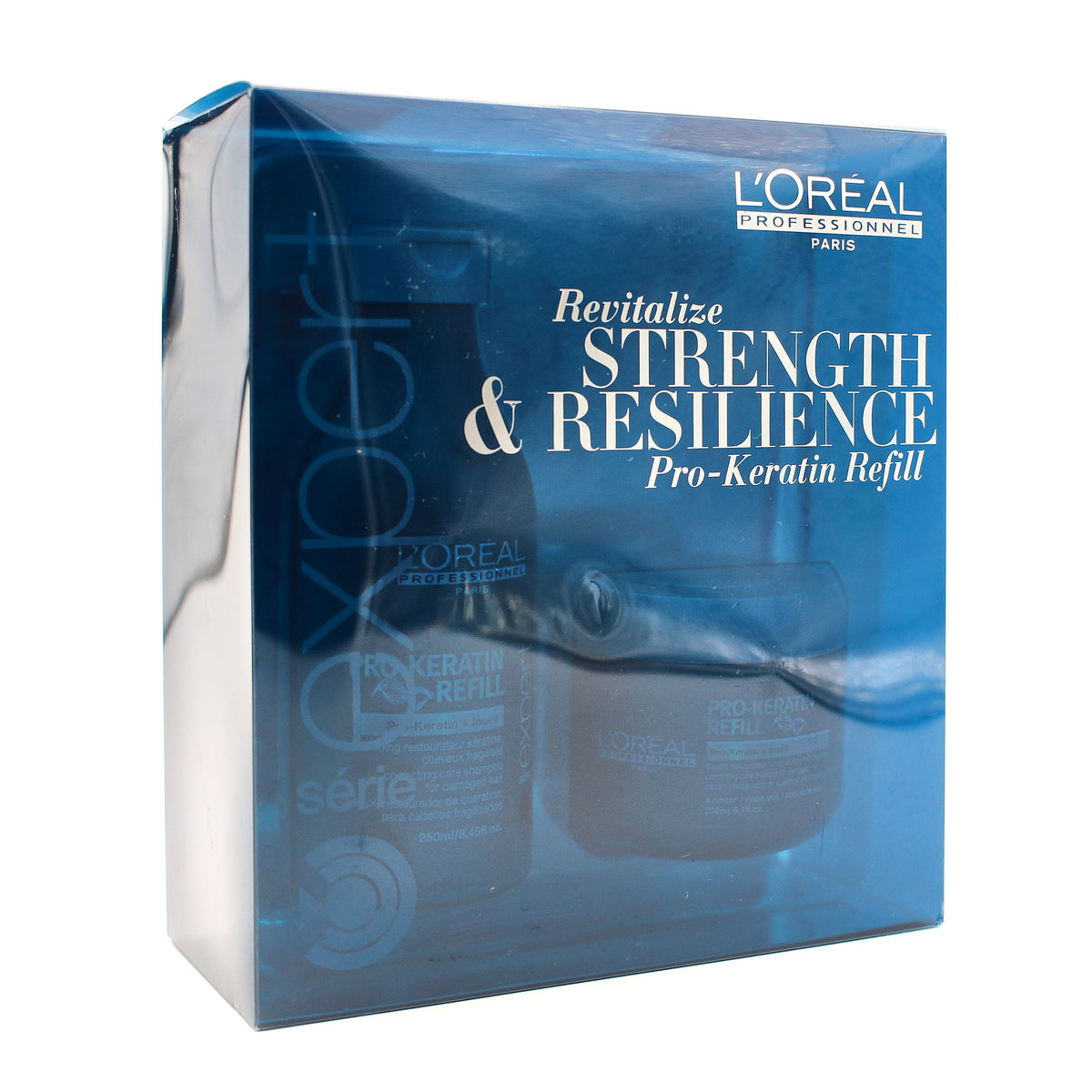 LOREAL Revitalize Strength and Resilience Pro Keratin Refill Shampoo &amp; Conditioner Set