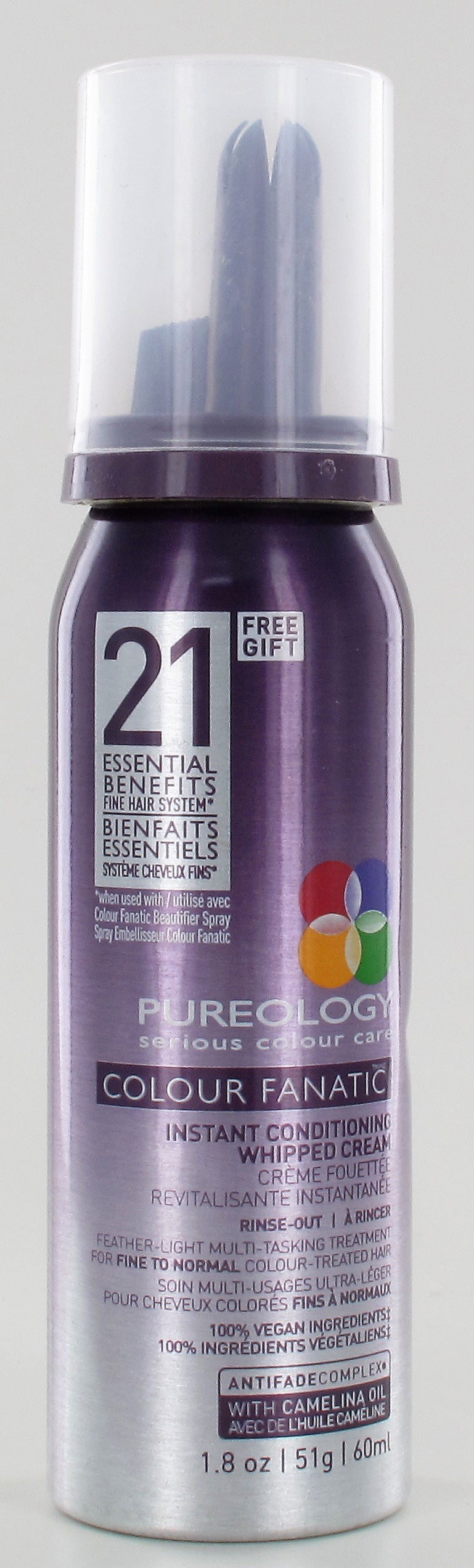 Pureology Colour Fanatic Instant Conditioning Whipped Cream 1.8 Oz Pack Of 2