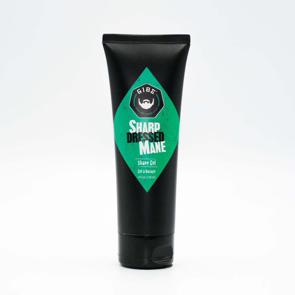 GIBS Sharp Dressed Mane Shave Gel 4 oz (pack of 2)