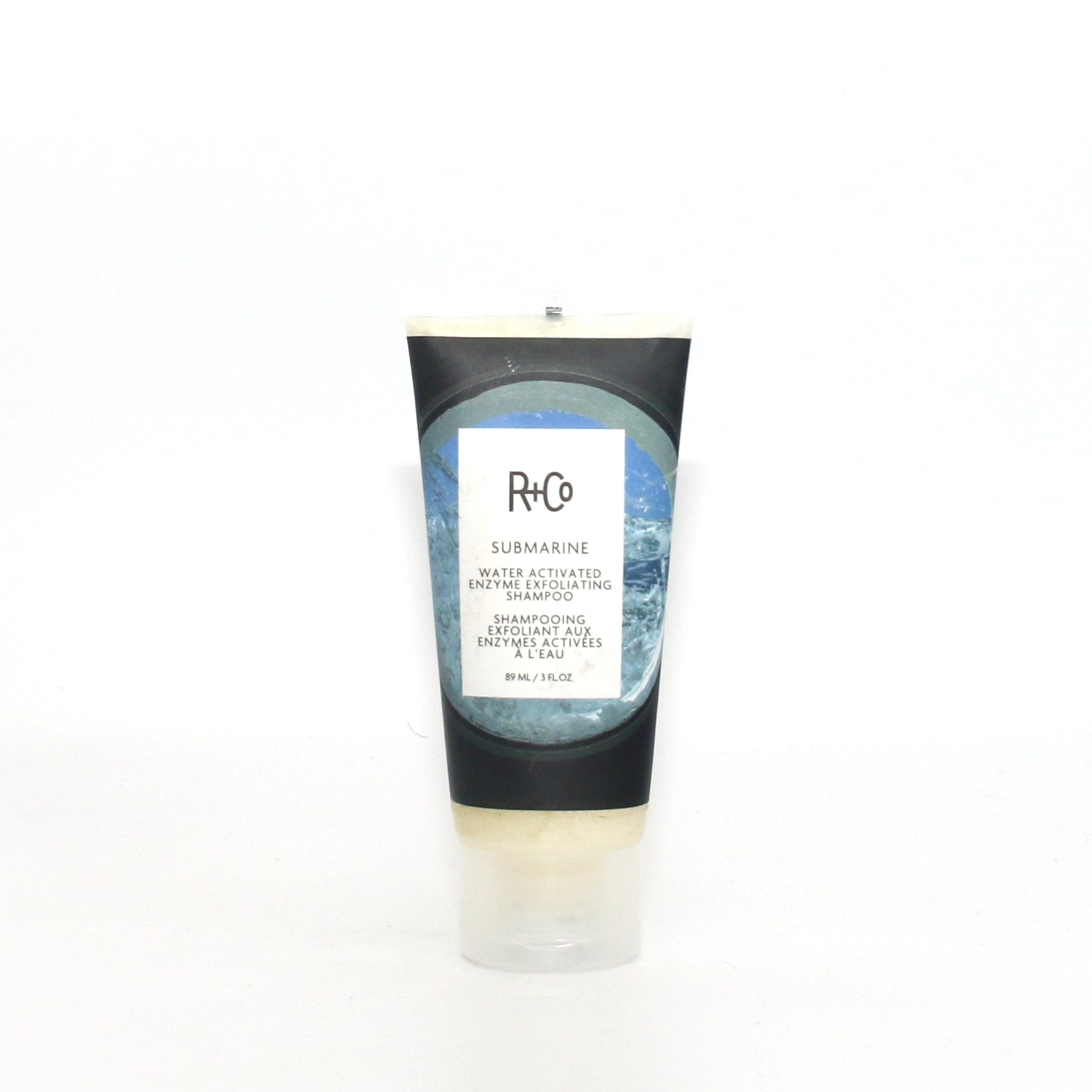 R+Co Submarine Water Activated Enzyme Exfoliating Shampoo 3 oz