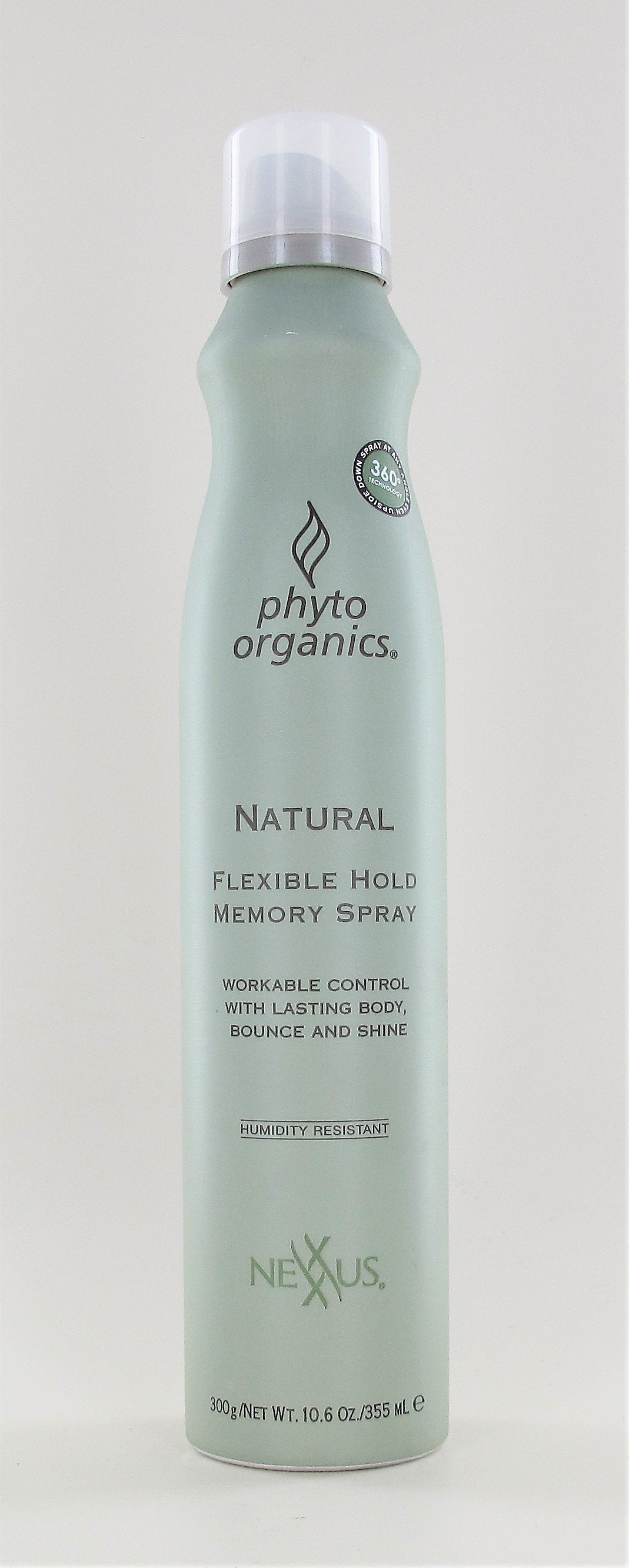 Nexxus Phyto Organics Natural Flexible Hold Memory Spray 10.6 oz