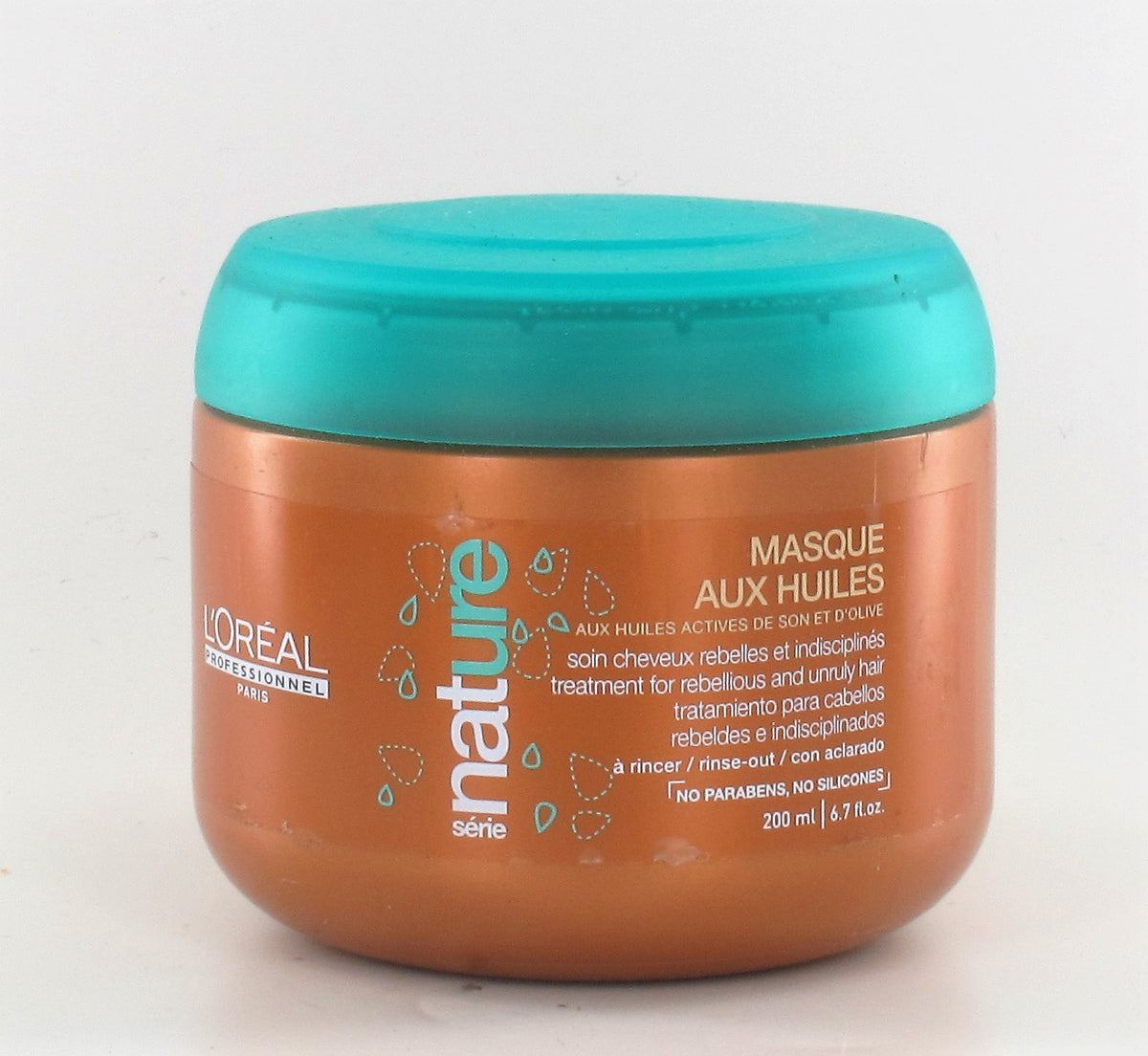 Loreal Nature Masque Aux Huiles 6.7 Oz