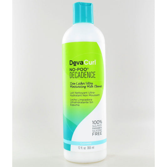 DEVA CURL No-Poo Decadence Zero Lather Ultra Moisturizing Milk Cleanser 12 oz