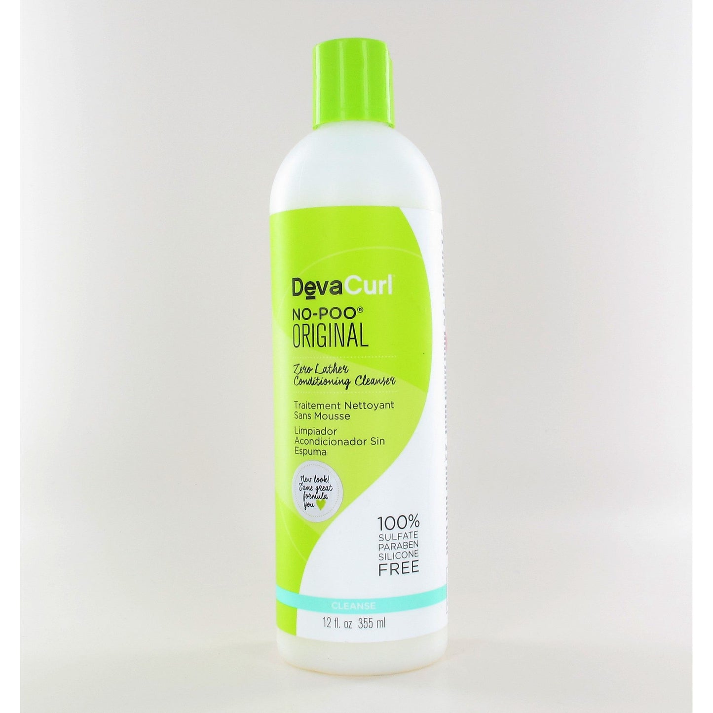 DEVACURL No-Poo Original Zero Lather Conditioning Cleanser 12 oz